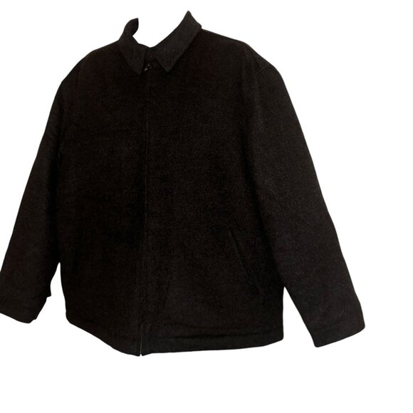 Daniel Cremieux Collection Wool Coat Mens XL Gray Pockets Lined Insulation - Picture 5 of 10